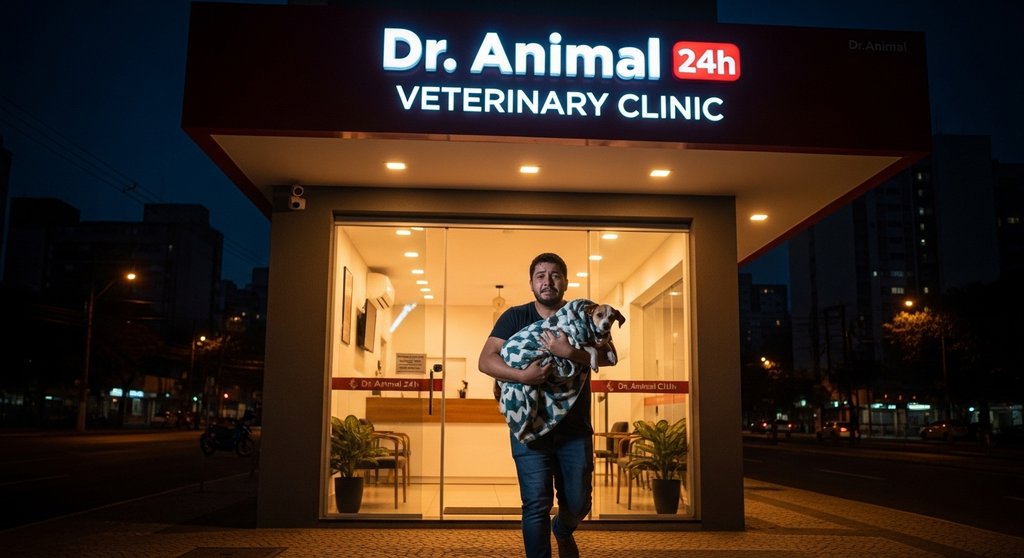Emergência Veterinária 24h no Rio Branco, Porto Alegre: Como a Dr. Animal (Petrópolis) Salva Vidas